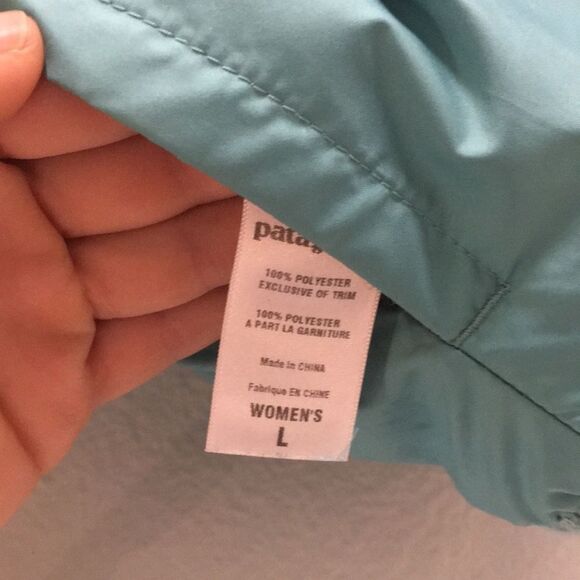 Patagonia • Women’s Fleece Lined Turquoise Blue Vest Size Large - Picture 6 of 8
